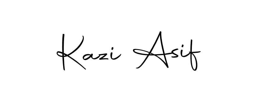 Create a beautiful signature design for name Kazi Asif. With this signature (Autography-DOLnW) fonts, you can make a handwritten signature for free. Kazi Asif signature style 10 images and pictures png