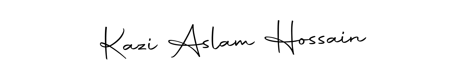 Similarly Autography-DOLnW is the best handwritten signature design. Signature creator online .You can use it as an online autograph creator for name Kazi Aslam Hossain. Kazi Aslam Hossain signature style 10 images and pictures png