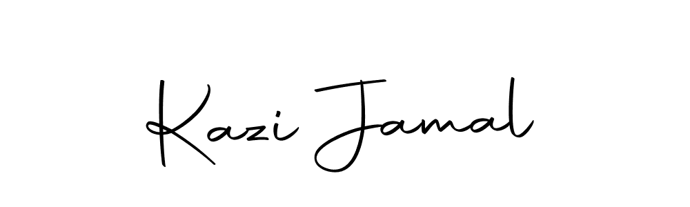 You can use this online signature creator to create a handwritten signature for the name Kazi Jamal. This is the best online autograph maker. Kazi Jamal signature style 10 images and pictures png