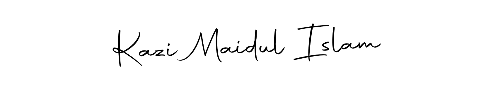 The best way (Autography-DOLnW) to make a short signature is to pick only two or three words in your name. The name Kazi Maidul Islam include a total of six letters. For converting this name. Kazi Maidul Islam signature style 10 images and pictures png