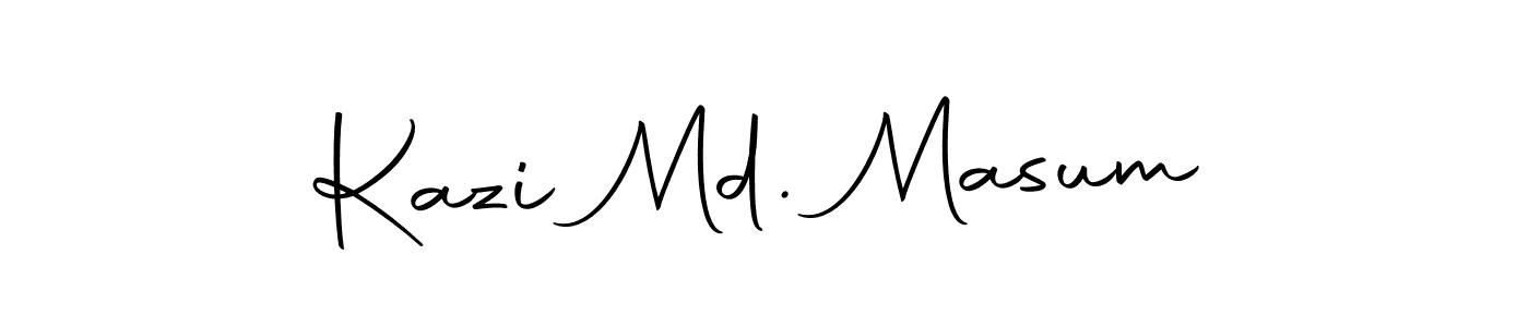 You should practise on your own different ways (Autography-DOLnW) to write your name (Kazi Md. Masum) in signature. don't let someone else do it for you. Kazi Md. Masum signature style 10 images and pictures png