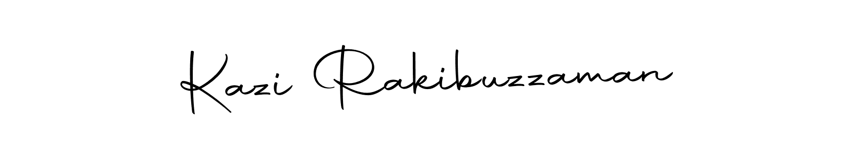 Make a short Kazi Rakibuzzaman signature style. Manage your documents anywhere anytime using Autography-DOLnW. Create and add eSignatures, submit forms, share and send files easily. Kazi Rakibuzzaman signature style 10 images and pictures png