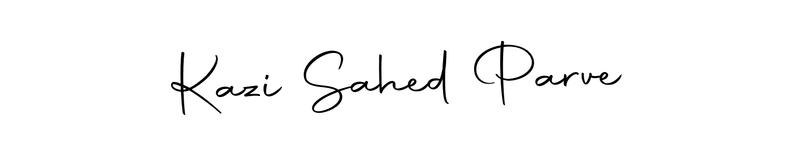 Make a beautiful signature design for name Kazi Sahed Parve. With this signature (Autography-DOLnW) style, you can create a handwritten signature for free. Kazi Sahed Parve signature style 10 images and pictures png