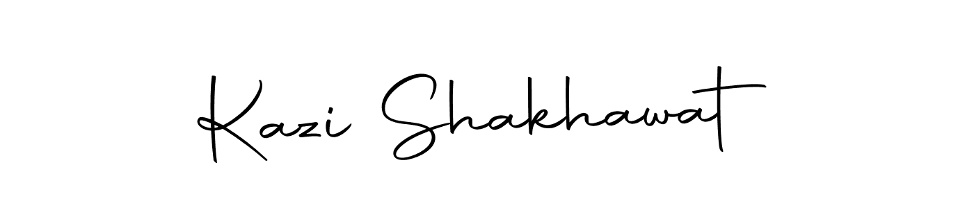 You can use this online signature creator to create a handwritten signature for the name Kazi Shakhawat. This is the best online autograph maker. Kazi Shakhawat signature style 10 images and pictures png