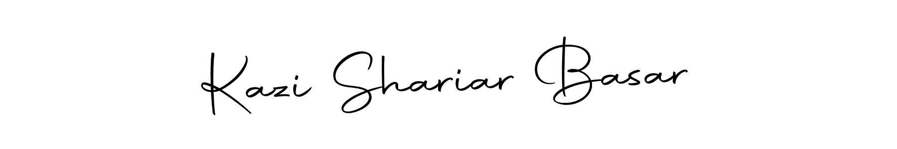 Use a signature maker to create a handwritten signature online. With this signature software, you can design (Autography-DOLnW) your own signature for name Kazi Shariar Basar. Kazi Shariar Basar signature style 10 images and pictures png