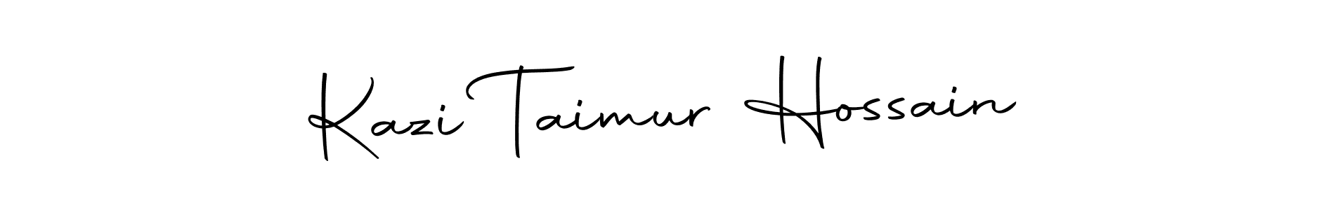 How to make Kazi Taimur Hossain signature? Autography-DOLnW is a professional autograph style. Create handwritten signature for Kazi Taimur Hossain name. Kazi Taimur Hossain signature style 10 images and pictures png