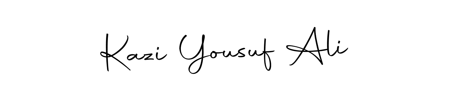 Also we have Kazi Yousuf Ali name is the best signature style. Create professional handwritten signature collection using Autography-DOLnW autograph style. Kazi Yousuf Ali signature style 10 images and pictures png
