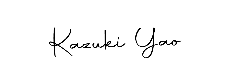 Also You can easily find your signature by using the search form. We will create Kazuki Yao name handwritten signature images for you free of cost using Autography-DOLnW sign style. Kazuki Yao signature style 10 images and pictures png