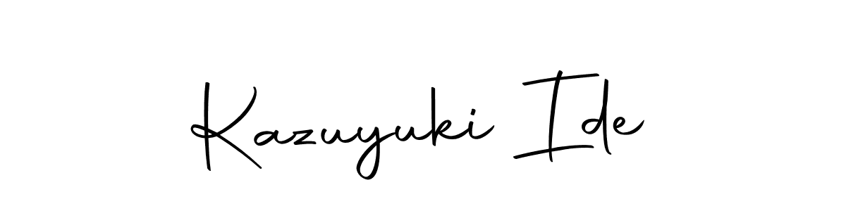 How to Draw Kazuyuki Ide signature style? Autography-DOLnW is a latest design signature styles for name Kazuyuki Ide. Kazuyuki Ide signature style 10 images and pictures png