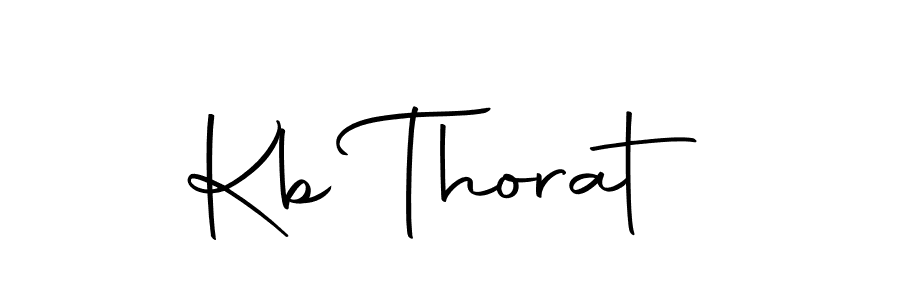 How to make Kb Thorat signature? Autography-DOLnW is a professional autograph style. Create handwritten signature for Kb Thorat name. Kb Thorat signature style 10 images and pictures png