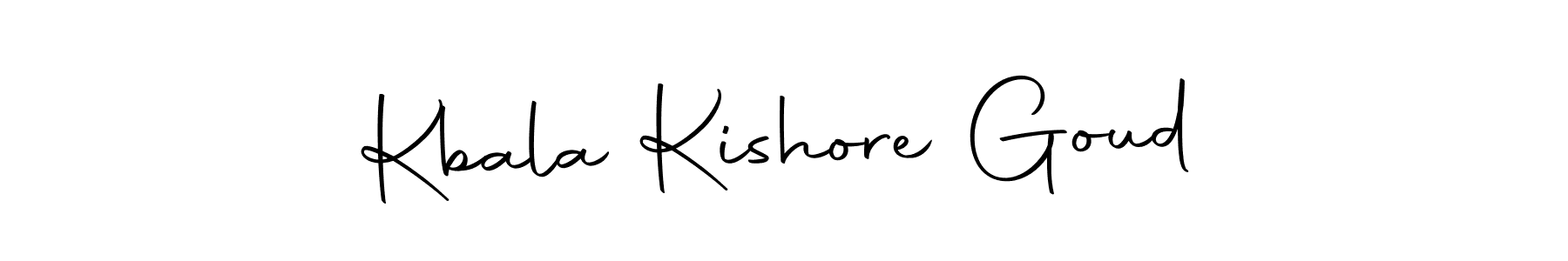 Similarly Autography-DOLnW is the best handwritten signature design. Signature creator online .You can use it as an online autograph creator for name Kbala Kishore Goud. Kbala Kishore Goud signature style 10 images and pictures png