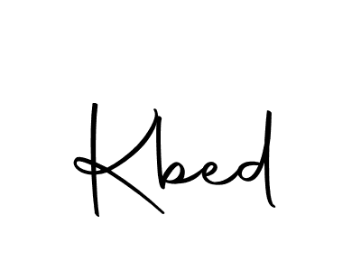 Design your own signature with our free online signature maker. With this signature software, you can create a handwritten (Autography-DOLnW) signature for name Kbed. Kbed signature style 10 images and pictures png