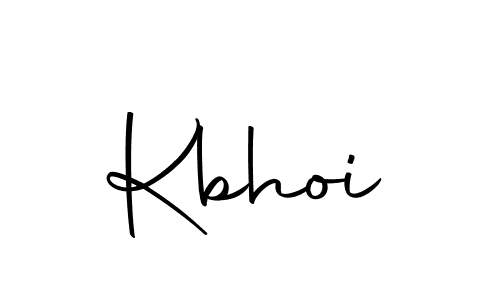 Make a beautiful signature design for name Kbhoi. With this signature (Autography-DOLnW) style, you can create a handwritten signature for free. Kbhoi signature style 10 images and pictures png