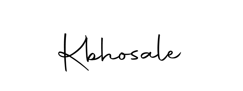 Kbhosale stylish signature style. Best Handwritten Sign (Autography-DOLnW) for my name. Handwritten Signature Collection Ideas for my name Kbhosale. Kbhosale signature style 10 images and pictures png
