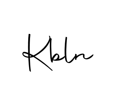 Also we have Kbln name is the best signature style. Create professional handwritten signature collection using Autography-DOLnW autograph style. Kbln signature style 10 images and pictures png
