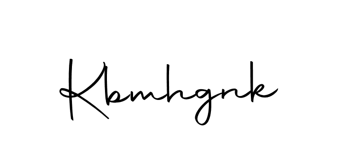 if you are searching for the best signature style for your name Kbmhgnk. so please give up your signature search. here we have designed multiple signature styles  using Autography-DOLnW. Kbmhgnk signature style 10 images and pictures png