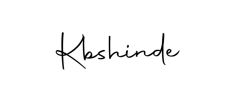 Make a beautiful signature design for name Kbshinde. With this signature (Autography-DOLnW) style, you can create a handwritten signature for free. Kbshinde signature style 10 images and pictures png