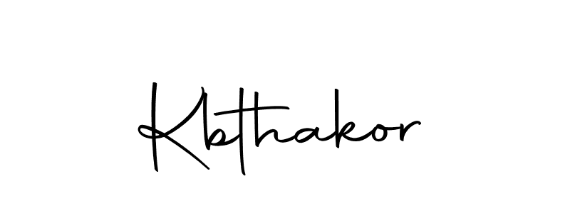 How to make Kbthakor signature? Autography-DOLnW is a professional autograph style. Create handwritten signature for Kbthakor name. Kbthakor signature style 10 images and pictures png