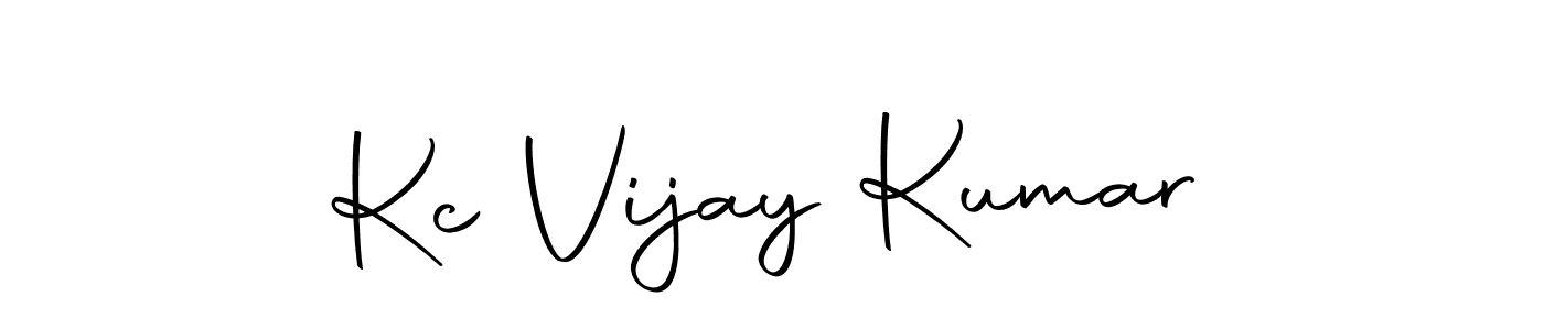 Use a signature maker to create a handwritten signature online. With this signature software, you can design (Autography-DOLnW) your own signature for name Kc Vijay Kumar. Kc Vijay Kumar signature style 10 images and pictures png