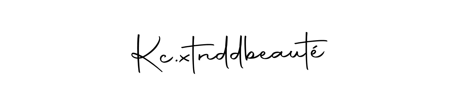 Once you've used our free online signature maker to create your best signature Autography-DOLnW style, it's time to enjoy all of the benefits that Kc.xtnddbeauté name signing documents. Kc.xtnddbeauté signature style 10 images and pictures png