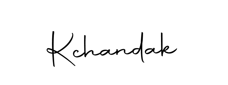 Make a beautiful signature design for name Kchandak. Use this online signature maker to create a handwritten signature for free. Kchandak signature style 10 images and pictures png