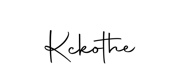 Create a beautiful signature design for name Kckothe. With this signature (Autography-DOLnW) fonts, you can make a handwritten signature for free. Kckothe signature style 10 images and pictures png