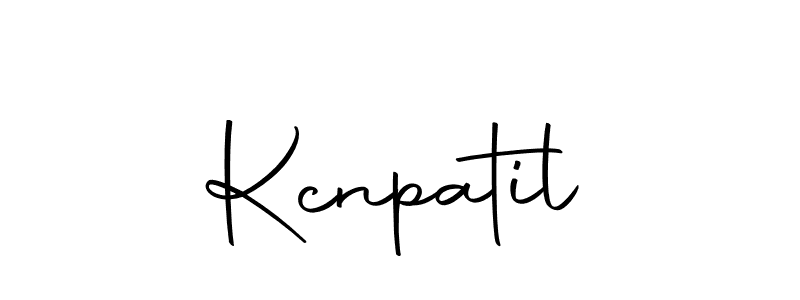 Use a signature maker to create a handwritten signature online. With this signature software, you can design (Autography-DOLnW) your own signature for name Kcnpatil. Kcnpatil signature style 10 images and pictures png