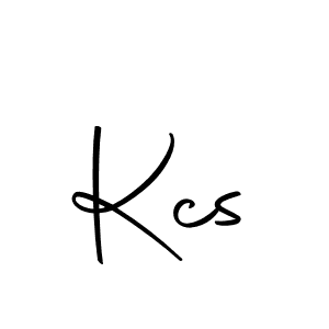 Use a signature maker to create a handwritten signature online. With this signature software, you can design (Autography-DOLnW) your own signature for name Kcs. Kcs signature style 10 images and pictures png