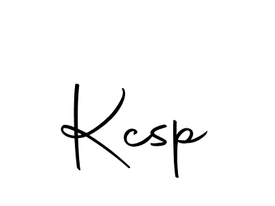 How to make Kcsp signature? Autography-DOLnW is a professional autograph style. Create handwritten signature for Kcsp name. Kcsp signature style 10 images and pictures png