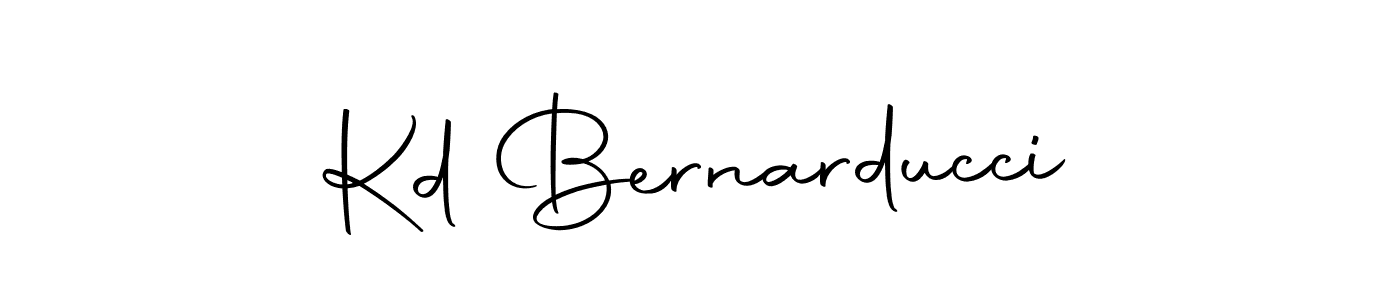 You should practise on your own different ways (Autography-DOLnW) to write your name (Kd Bernarducci) in signature. don't let someone else do it for you. Kd Bernarducci signature style 10 images and pictures png