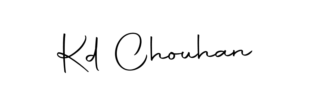 Design your own signature with our free online signature maker. With this signature software, you can create a handwritten (Autography-DOLnW) signature for name Kd Chouhan. Kd Chouhan signature style 10 images and pictures png