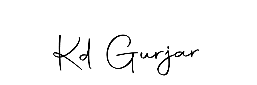 Also we have Kd Gurjar name is the best signature style. Create professional handwritten signature collection using Autography-DOLnW autograph style. Kd Gurjar signature style 10 images and pictures png