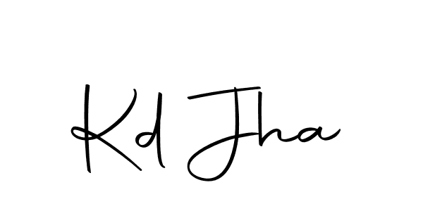 Also we have Kd Jha name is the best signature style. Create professional handwritten signature collection using Autography-DOLnW autograph style. Kd Jha signature style 10 images and pictures png