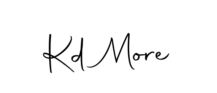 How to make Kd More name signature. Use Autography-DOLnW style for creating short signs online. This is the latest handwritten sign. Kd More signature style 10 images and pictures png