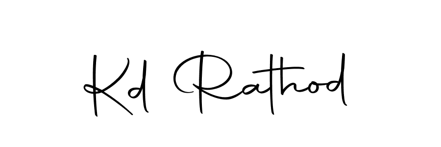 Use a signature maker to create a handwritten signature online. With this signature software, you can design (Autography-DOLnW) your own signature for name Kd Rathod. Kd Rathod signature style 10 images and pictures png