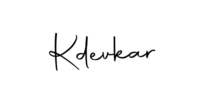 Use a signature maker to create a handwritten signature online. With this signature software, you can design (Autography-DOLnW) your own signature for name Kdevkar. Kdevkar signature style 10 images and pictures png