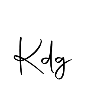 Make a beautiful signature design for name Kdg. With this signature (Autography-DOLnW) style, you can create a handwritten signature for free. Kdg signature style 10 images and pictures png