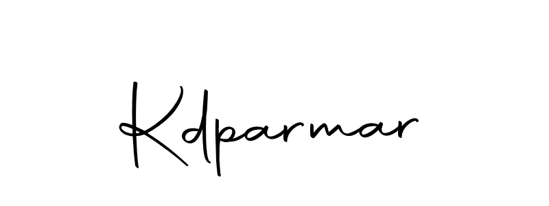 Create a beautiful signature design for name Kdparmar. With this signature (Autography-DOLnW) fonts, you can make a handwritten signature for free. Kdparmar signature style 10 images and pictures png