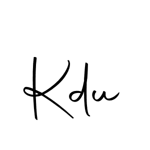 Similarly Autography-DOLnW is the best handwritten signature design. Signature creator online .You can use it as an online autograph creator for name Kdu. Kdu signature style 10 images and pictures png
