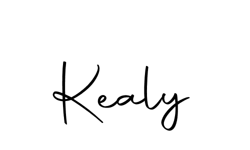 Use a signature maker to create a handwritten signature online. With this signature software, you can design (Autography-DOLnW) your own signature for name Kealy. Kealy signature style 10 images and pictures png