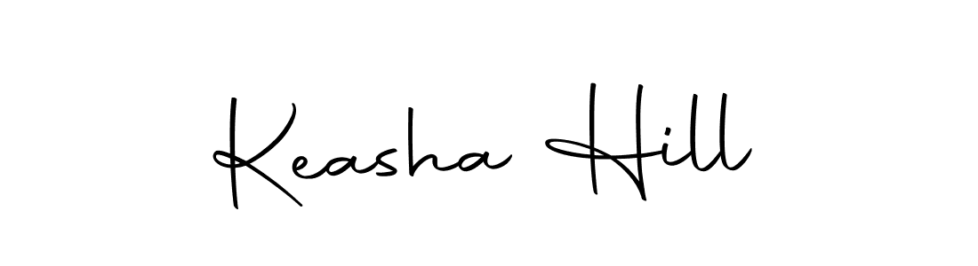 Create a beautiful signature design for name Keasha Hill. With this signature (Autography-DOLnW) fonts, you can make a handwritten signature for free. Keasha Hill signature style 10 images and pictures png