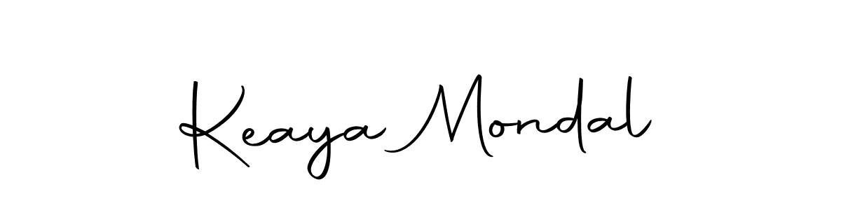 How to make Keaya Mondal signature? Autography-DOLnW is a professional autograph style. Create handwritten signature for Keaya Mondal name. Keaya Mondal signature style 10 images and pictures png