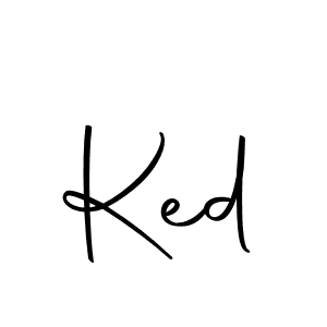 Make a beautiful signature design for name Ked. With this signature (Autography-DOLnW) style, you can create a handwritten signature for free. Ked signature style 10 images and pictures png