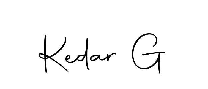 Also we have Kedar G name is the best signature style. Create professional handwritten signature collection using Autography-DOLnW autograph style. Kedar G signature style 10 images and pictures png