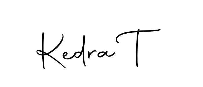 You can use this online signature creator to create a handwritten signature for the name Kedra T. This is the best online autograph maker. Kedra T signature style 10 images and pictures png