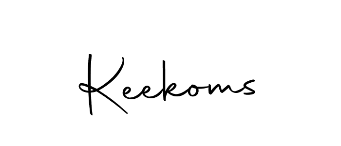 How to make Keekoms signature? Autography-DOLnW is a professional autograph style. Create handwritten signature for Keekoms name. Keekoms signature style 10 images and pictures png