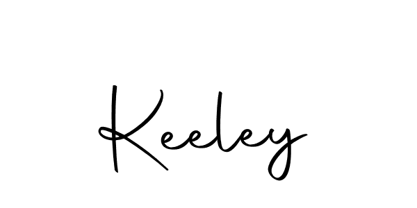 Design your own signature with our free online signature maker. With this signature software, you can create a handwritten (Autography-DOLnW) signature for name Keeley. Keeley signature style 10 images and pictures png