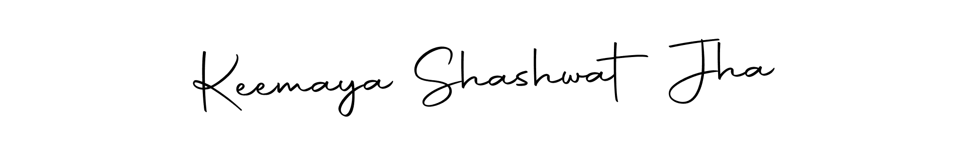 Make a short Keemaya Shashwat Jha signature style. Manage your documents anywhere anytime using Autography-DOLnW. Create and add eSignatures, submit forms, share and send files easily. Keemaya Shashwat Jha signature style 10 images and pictures png