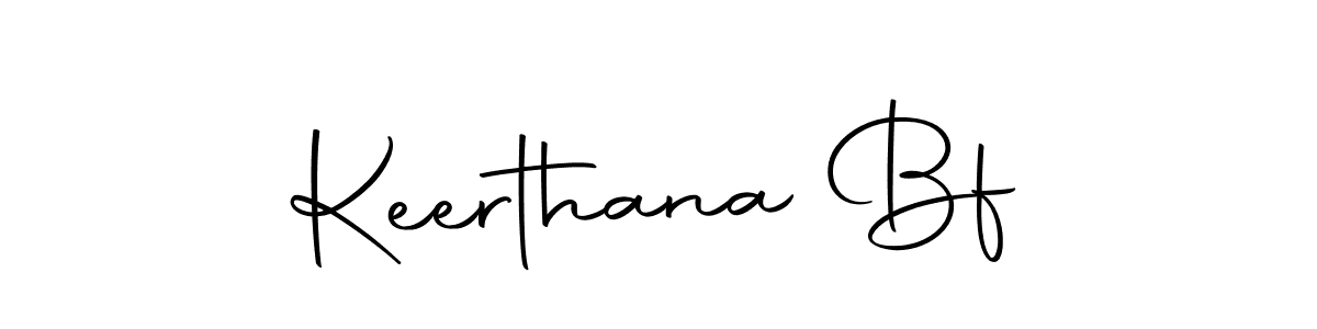 Make a beautiful signature design for name Keerthana Bf. With this signature (Autography-DOLnW) style, you can create a handwritten signature for free. Keerthana Bf signature style 10 images and pictures png