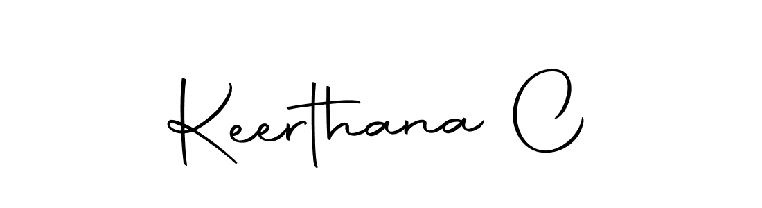 Autography-DOLnW is a professional signature style that is perfect for those who want to add a touch of class to their signature. It is also a great choice for those who want to make their signature more unique. Get Keerthana C name to fancy signature for free. Keerthana C signature style 10 images and pictures png